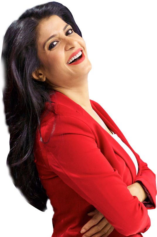 Famous Indian News presenter Anjana Om Kashyap